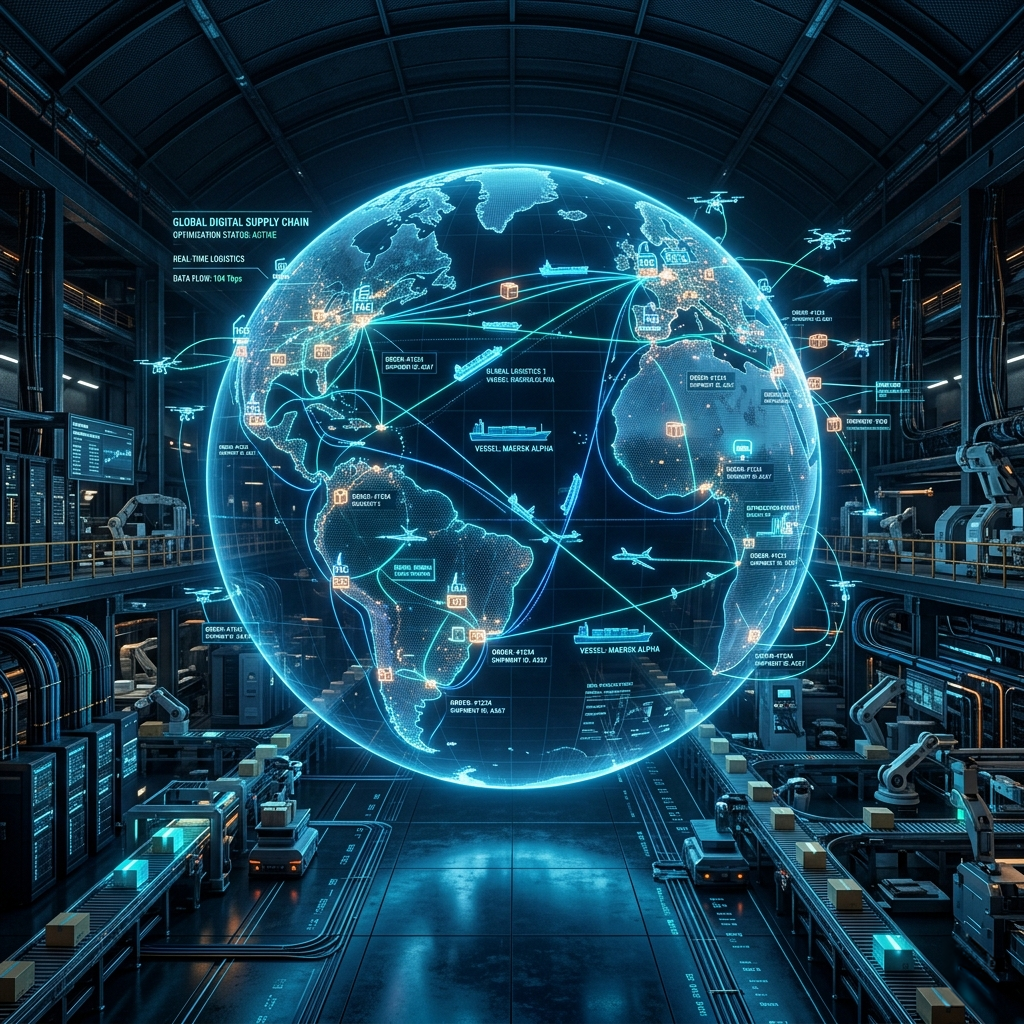 End-to-End Digital Transparency from Order to Delivery: AI-Powered Value Chain Optimization