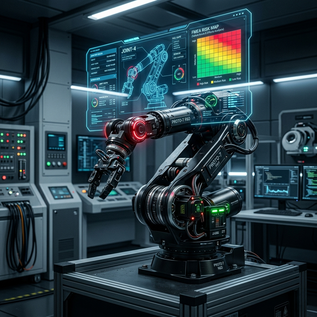 Risk Management in Lean Robotics and Industrial AI Integration: Operational Reliability Analysis via FMEA